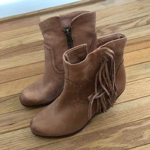Sam Edelman Fringe Booties